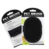 Pet Cat Dog Grooming Brush Rubber Cleaning Bath Comb Grooming Massage Brushes