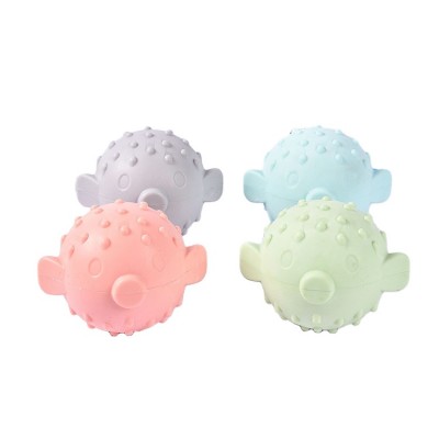 Dog Toy silicone Balls dog chew toy Pets Tooth Cleaning Chewing Toys