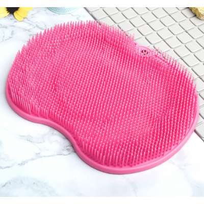 Amazon silicon brush mat  silicon foot brush foot shower brush for women